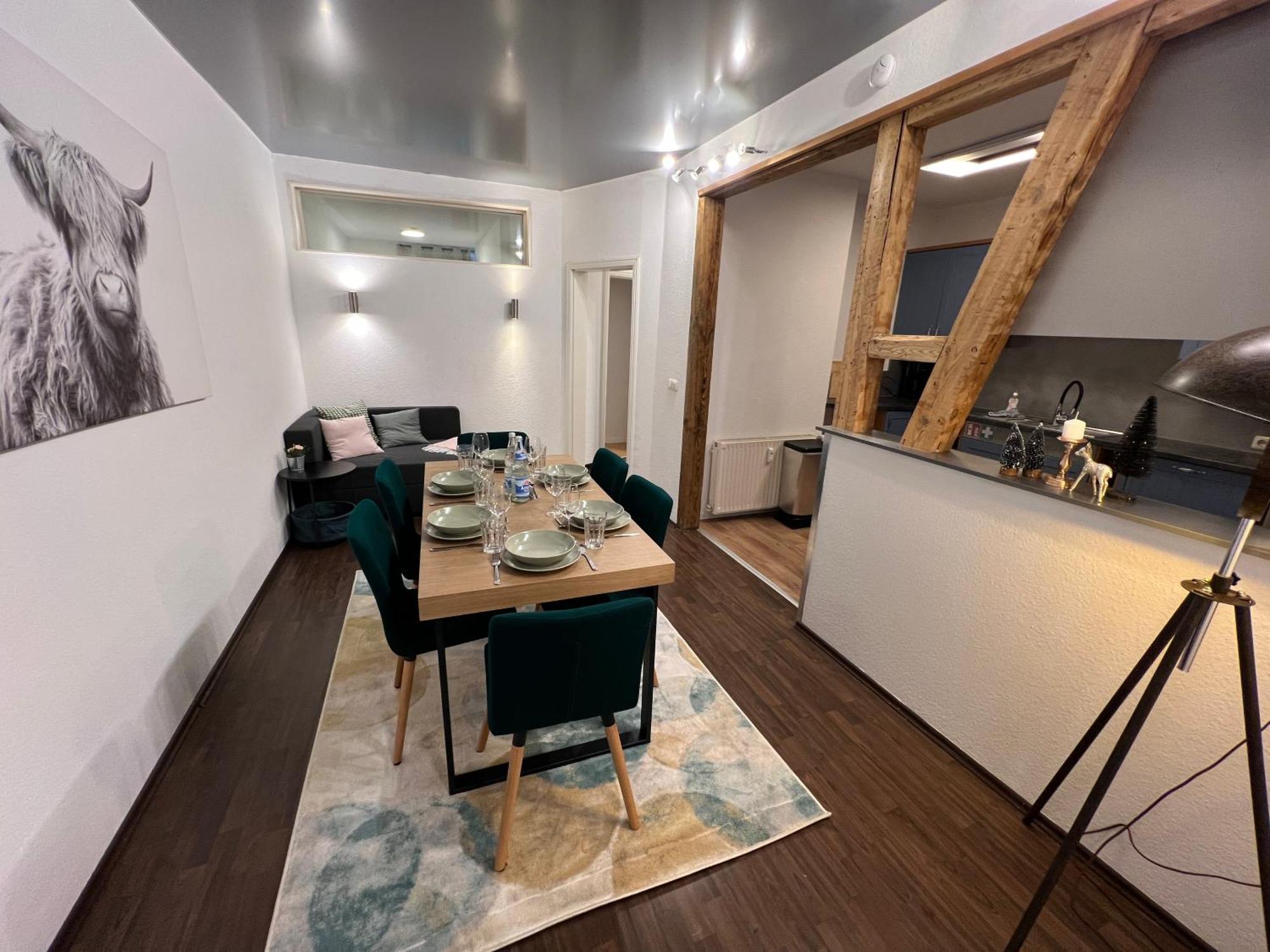 Apartment Humboldt 3 Schlafzimmer,Wifi, Netflix Parken, Terrasse, Klimatisiert, Naehe Zentrum Jena Esterno foto